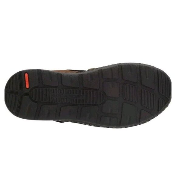 Rockport Sandals Mens 10 M Darwyn Fishermen Brown Leather Closed Toe Shoes NEW - Picture 8 of 13